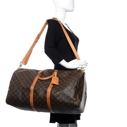 Louis Vuitton Monogram Keepall Bandouliere 55 2 of 17