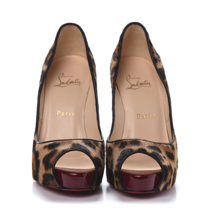 Christian Louboutin Calf Hair Leopard Very Prive 120 Pumps 36 2 of 7