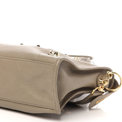 Balenciaga Chevre Gold Metallic Edge Hardware S City Gris Taupe 8 of 13