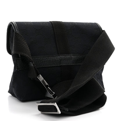 Gucci GG Monogram Web Buckle Belt Bag Black 3 of 10