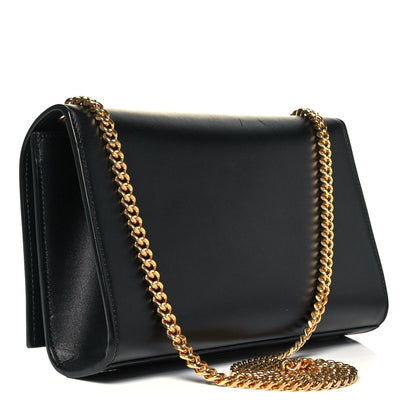Saint Laurent Smooth Calfskin Medium Classic Monogram Kate Tassel Satchel Black 3 of 10