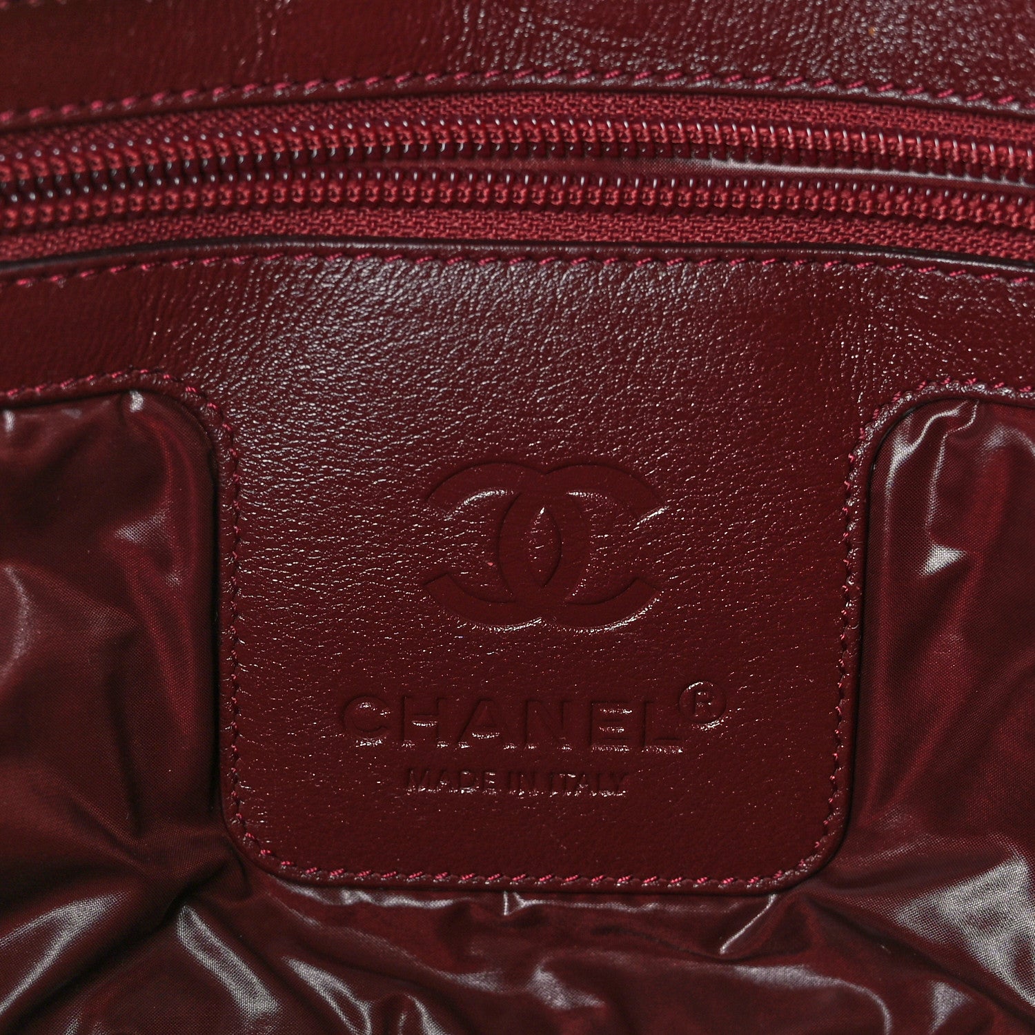 Chanel Nylon Quilted Large Coco Cocoon Tote Black 6 of 9