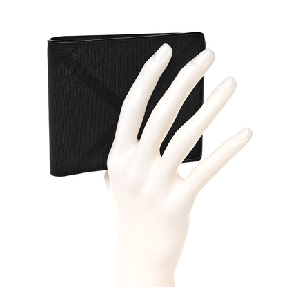 Burberry London Check Bi-Fold Wallet Charcoal 2 of 7
