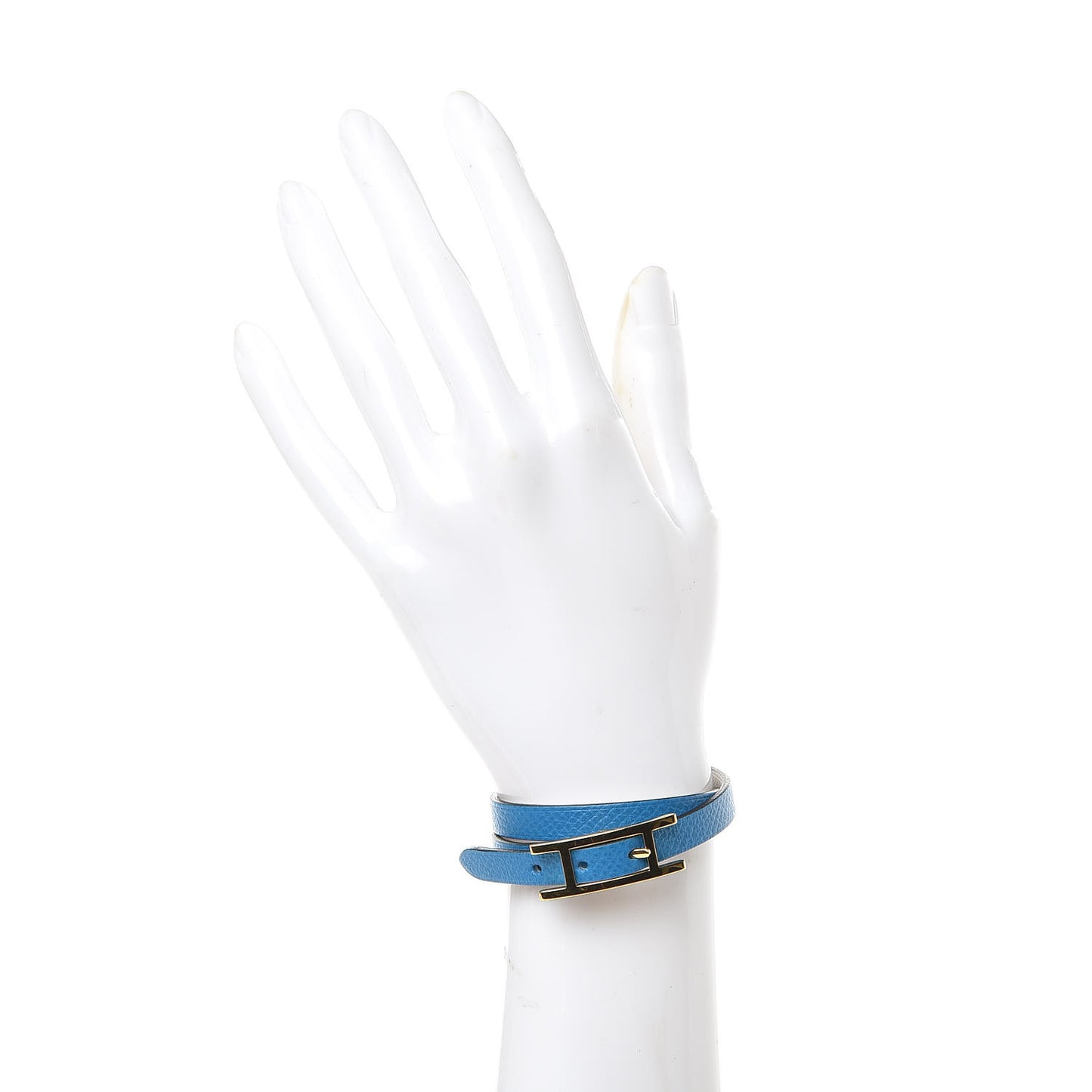 Epsom Behapi Double Tour Bracelet XS Bleu Zanzibar White