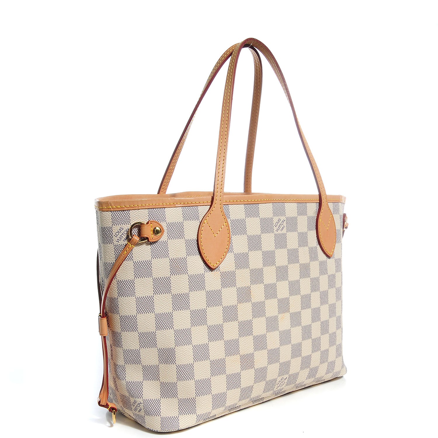 Louis Vuitton Damier Azur Neverfull PM 3 of 7