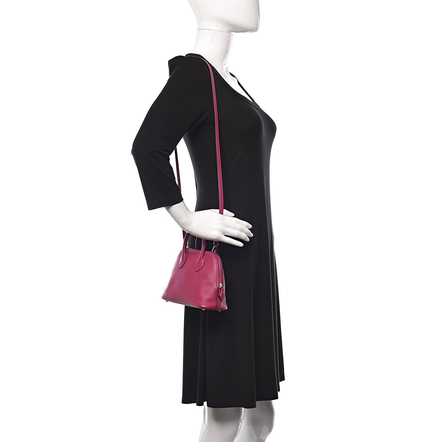 Hermes Evercolor Mini 1923 Bolide Rose Pourpre 2 of 9