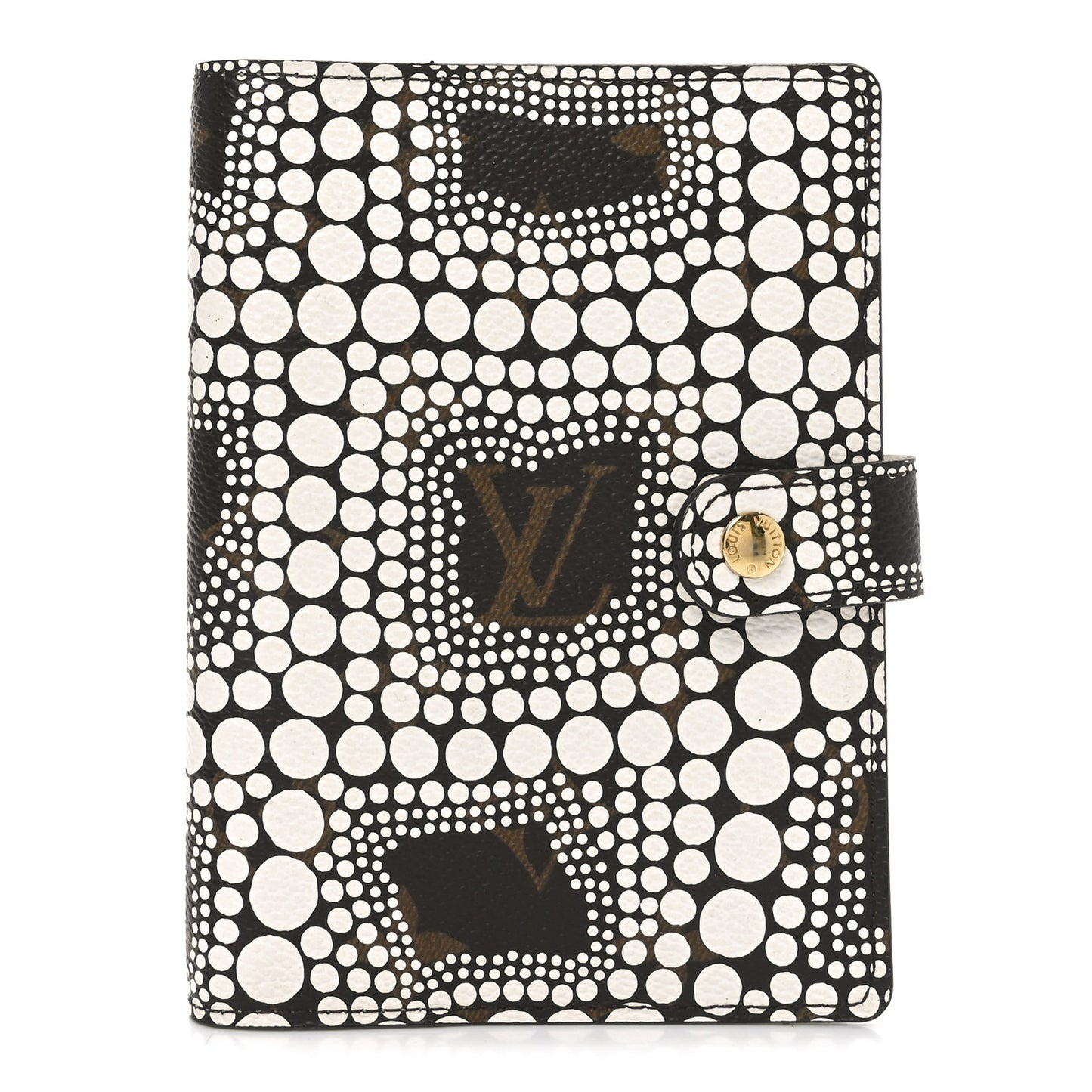 Monogram Kusama Town Small Ring Agenda White