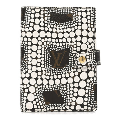 Louis Vuitton Monogram Kusama Town Small Ring Agenda White 1 of 6