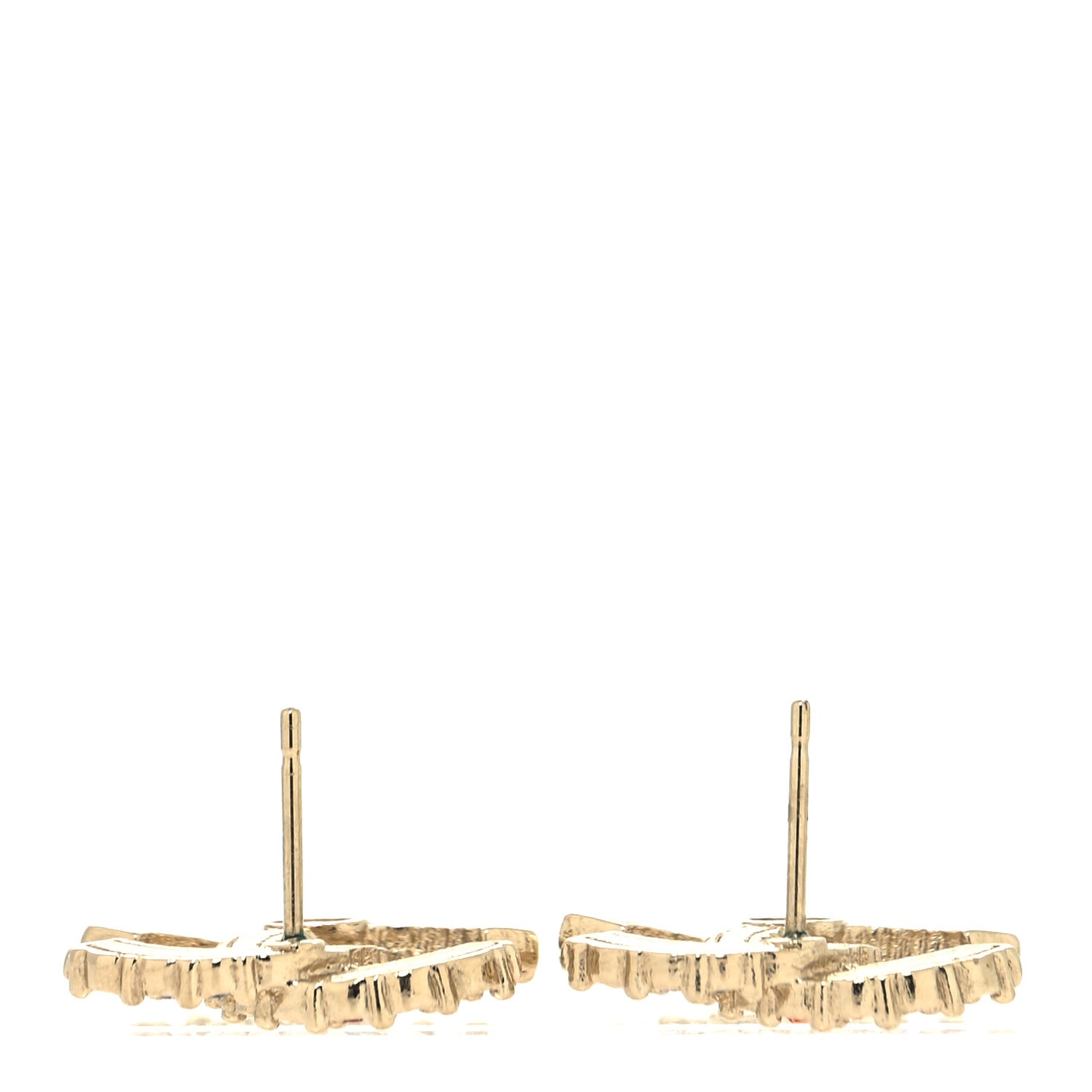 Crystal Over The Rainbow CC Earrings Gold Multicolor