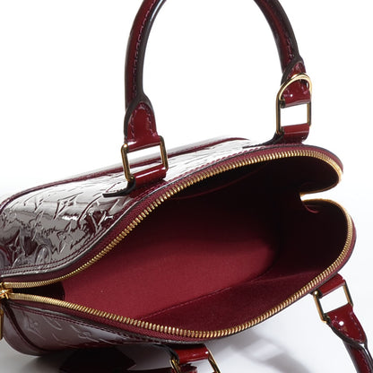 Louis Vuitton Vernis Alma BB Griotte 5 of 7