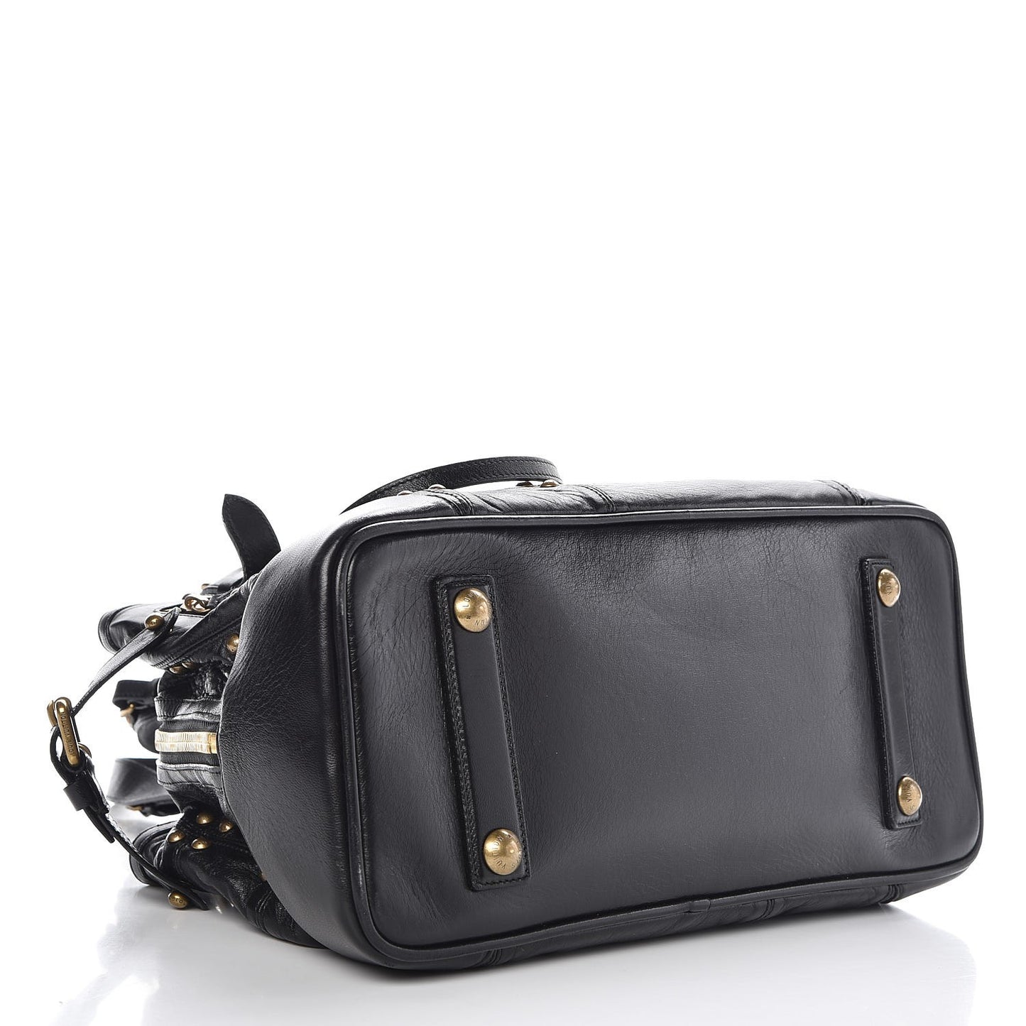 Lambskin Riveting Black