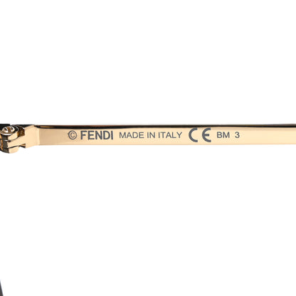 Fendi FF Shield Sunglasses FF M0076/G/S Black 6 of 8