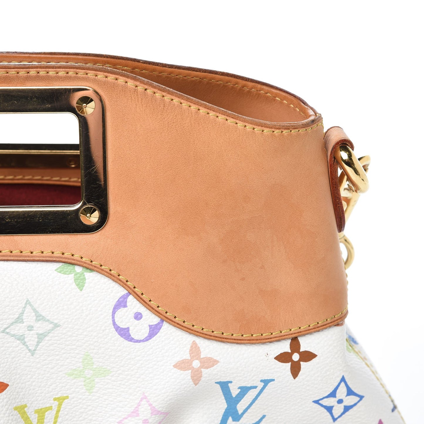 Monogram Multicolor Judy MM White