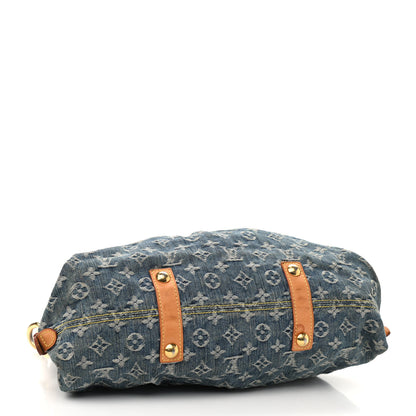 Louis Vuitton Denim Neo Cabby MM Blue 4 of 9