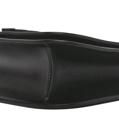 Saint Laurent Smooth Calfskin Spontini Saddle Bag Black 10 of 10