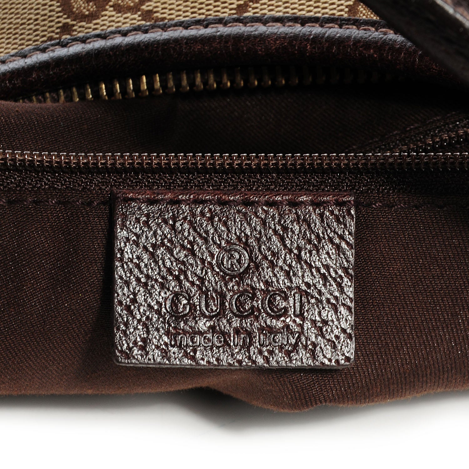 Gucci Monogram Small Abbey Hobo Brown 6 of 7