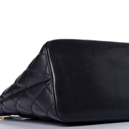 Chanel Caviar Quilted Medallion Tote Black 7 of 8