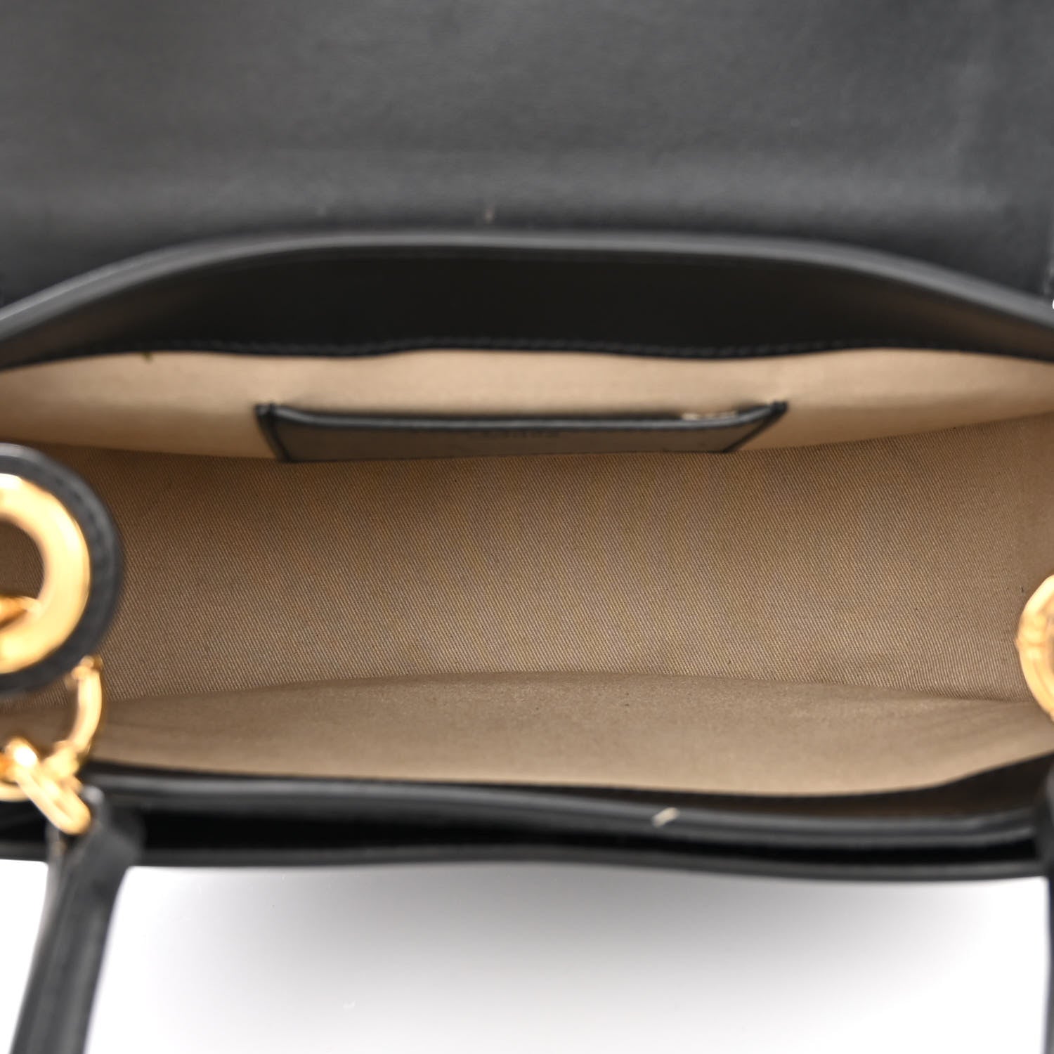 Chloe Calfskin Suede Large Tess Bag Black 5 of 12