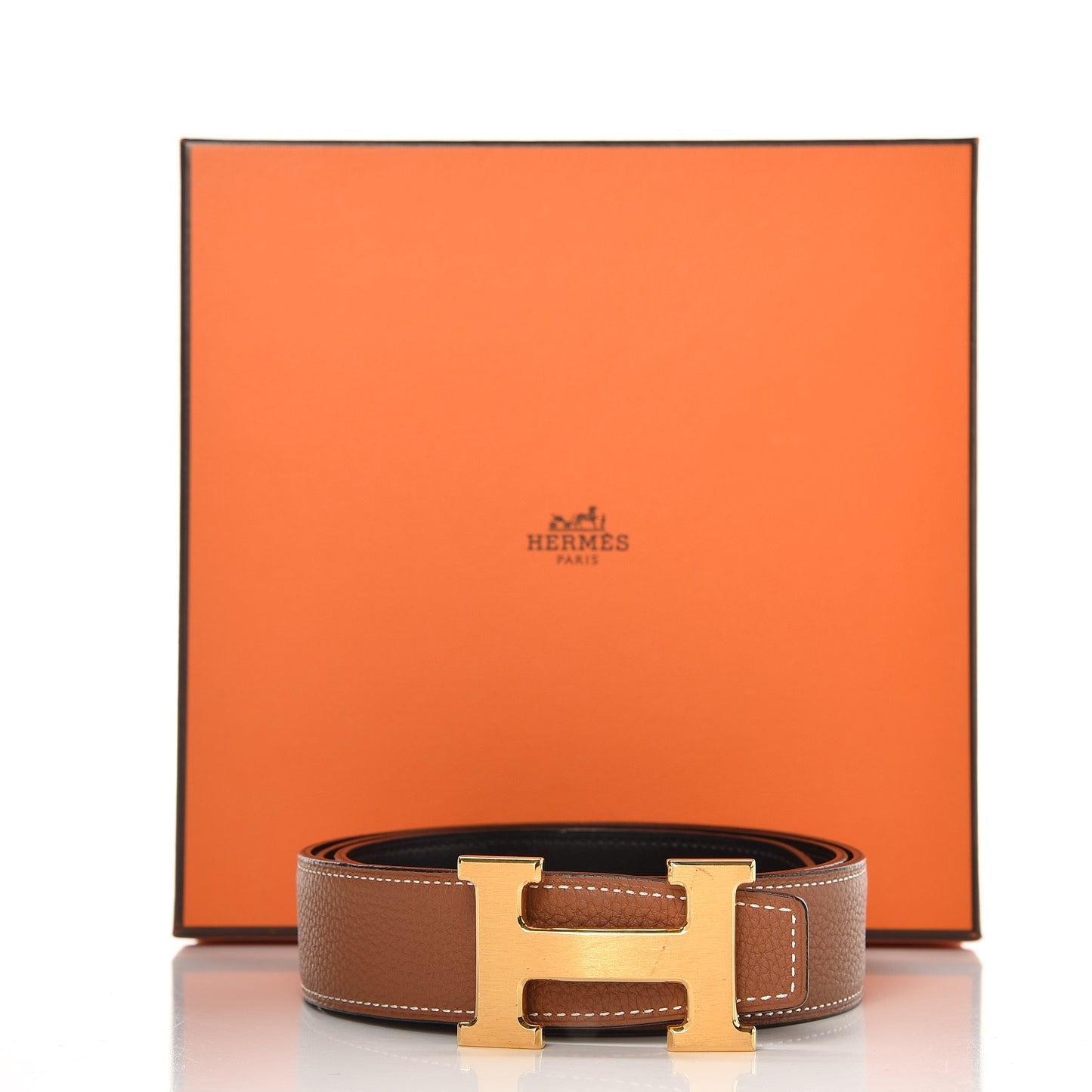 Box Togo 32mm H Belt 90 Black Gold