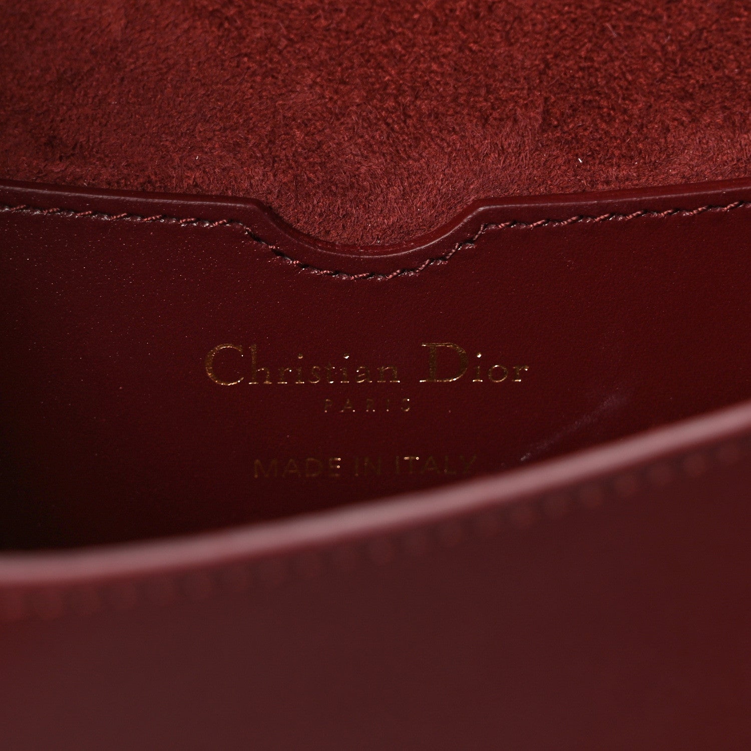 Christian Dior Box Calfskin Medium Bobby Flap Red Bricks 6 of 8