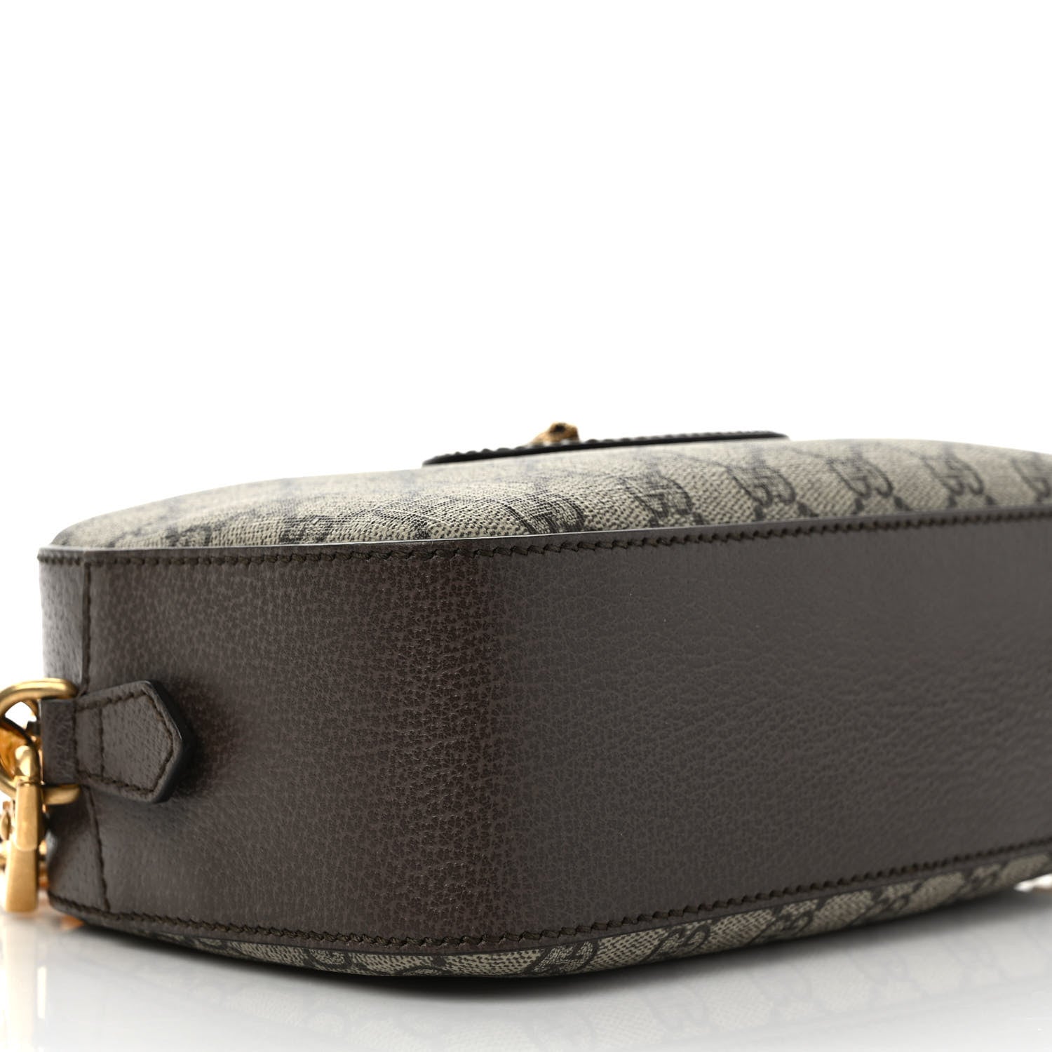 Gucci GG Supreme Monogram Web Neo Vintage Shoulder Bag Beige New Acero Crop 9 of 11