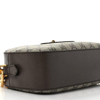 Gucci GG Supreme Monogram Web Neo Vintage Shoulder Bag Beige New Acero Crop 9 of 11
