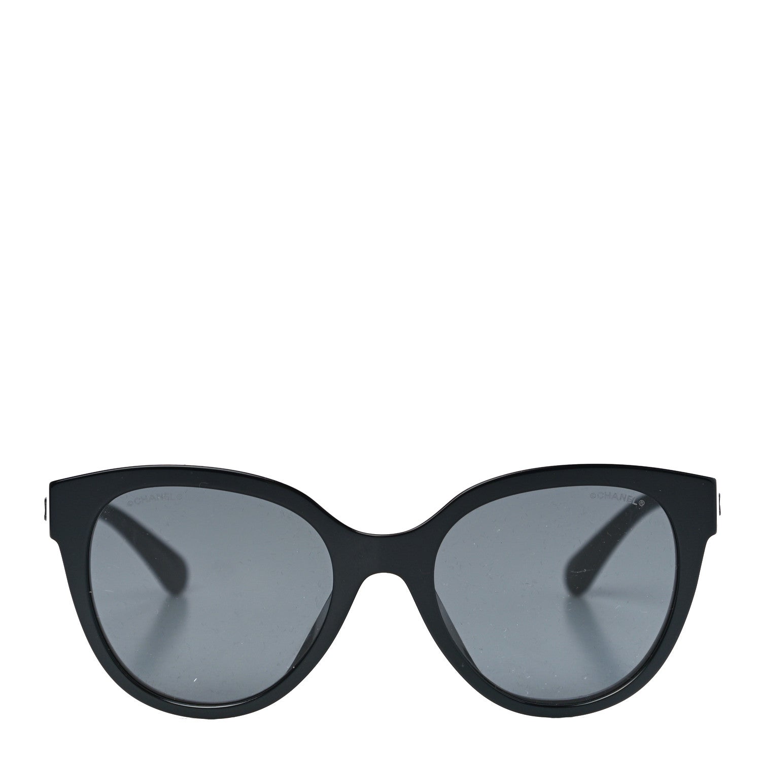 Chanel Acetate CC Butterfly Sunglasses 5414-A Black 4 of 8