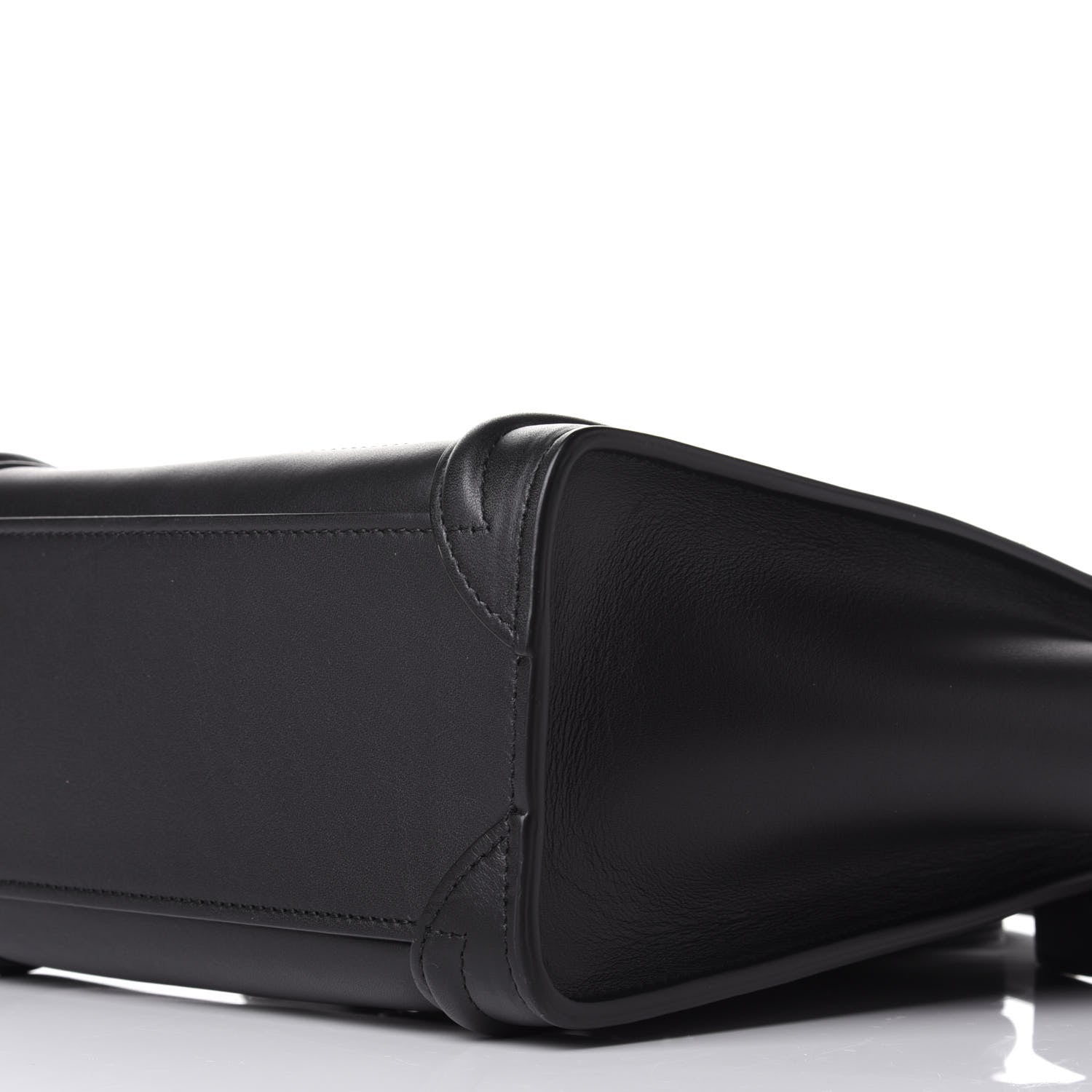 Celine Smooth Calfskin Nano Luggage Black 10 of 10