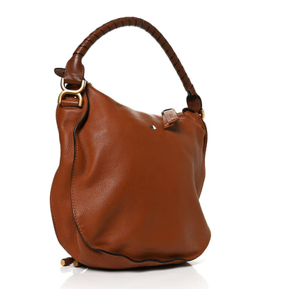 Chloe Calfskin Medium Marcie Hobo Tan 3 of 13