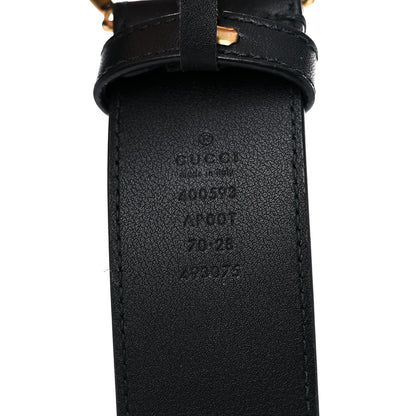 Gucci Calfskin Double G 40mm Belt 70 28 Black 3 of 10