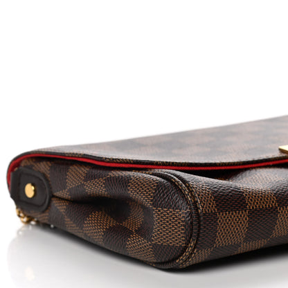 Louis Vuitton Damier Ebene Favorite MM 9 of 12