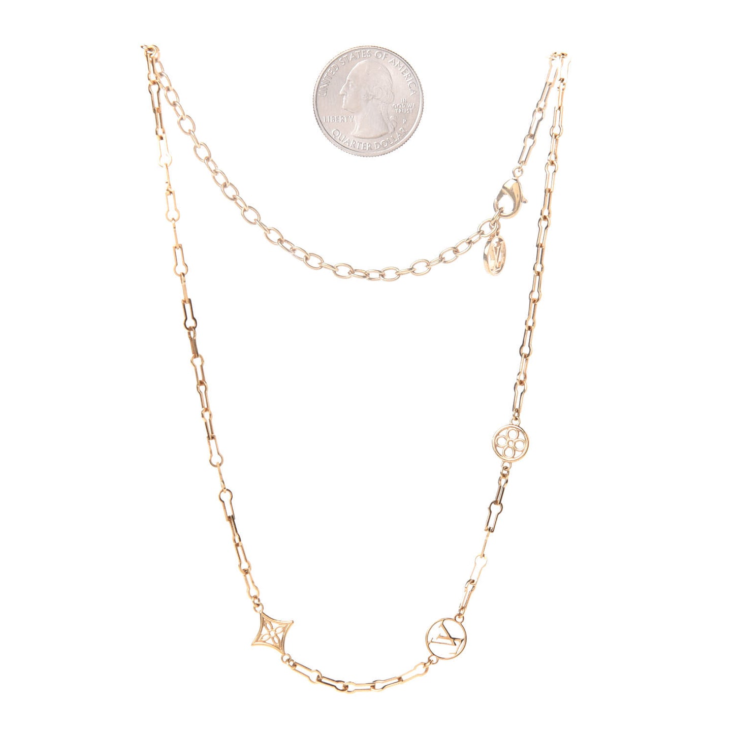 Metal Forever Young Short Necklace Gold