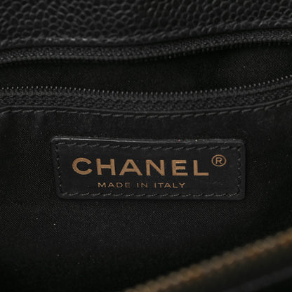 Chanel Caviar Quilted Grand Shopping Tote GST Black 6 of 9