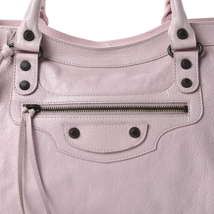 Balenciaga Agneau Classic Hardware City Rose Poudre Rose Petunia 11 of 11