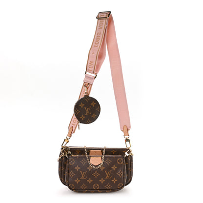 Louis Vuitton Monogram Multi Pochette Accessories Rose Clair 1 of 9