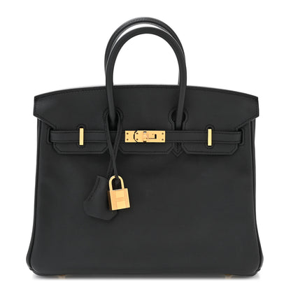 Hermes Swift Birkin 25 Black 1 of 11
