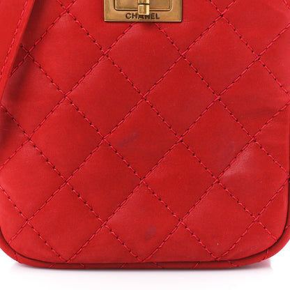 Chanel Iridescent Calfskin Quilted Reissue Camera Case Red 11 of 11