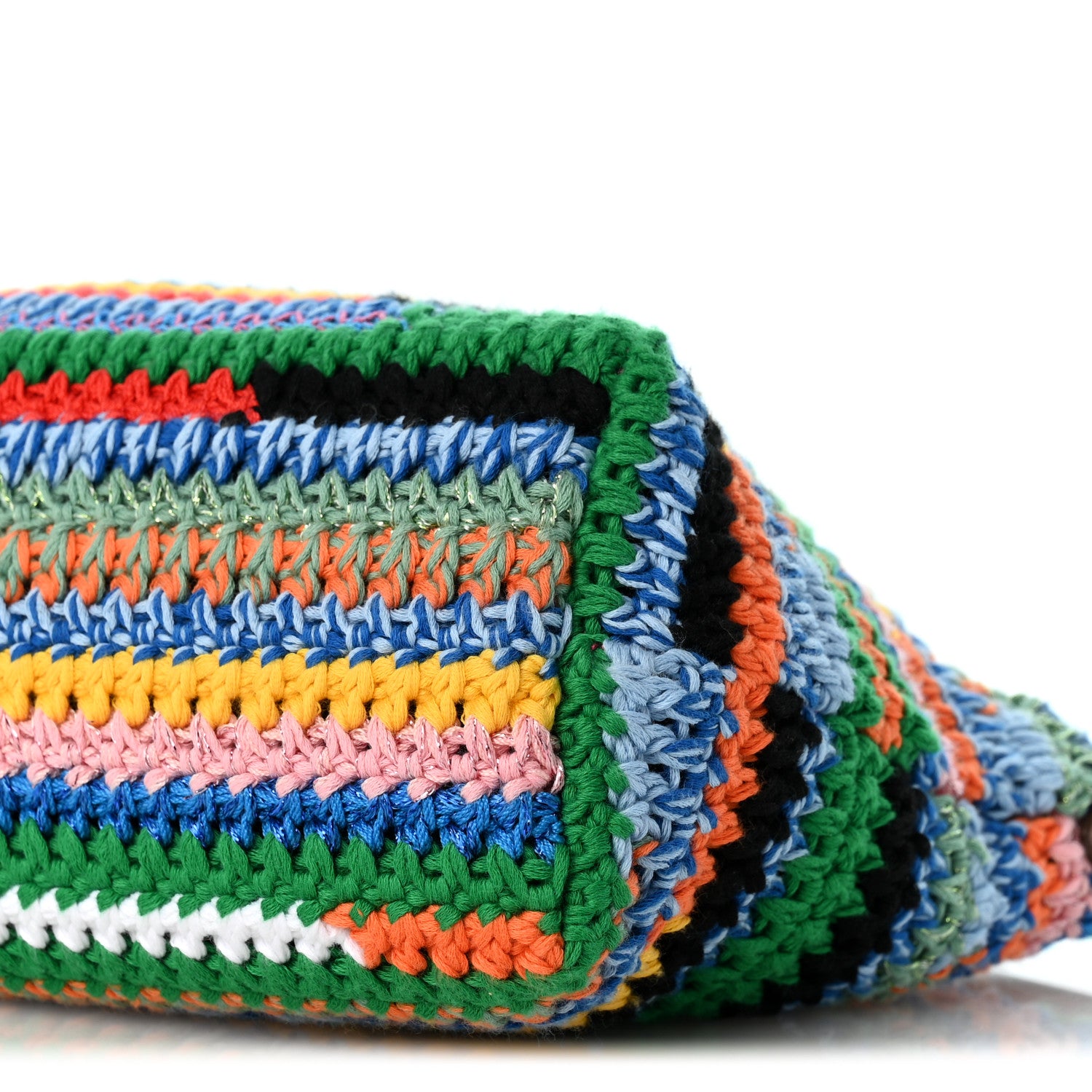 Miu Miu Fabric Crochet Pouch Multicolor 10 of 11