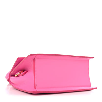 Jacquemus Smooth Calfskin Le Chiquito Noeud Neon Pink 4 of 9