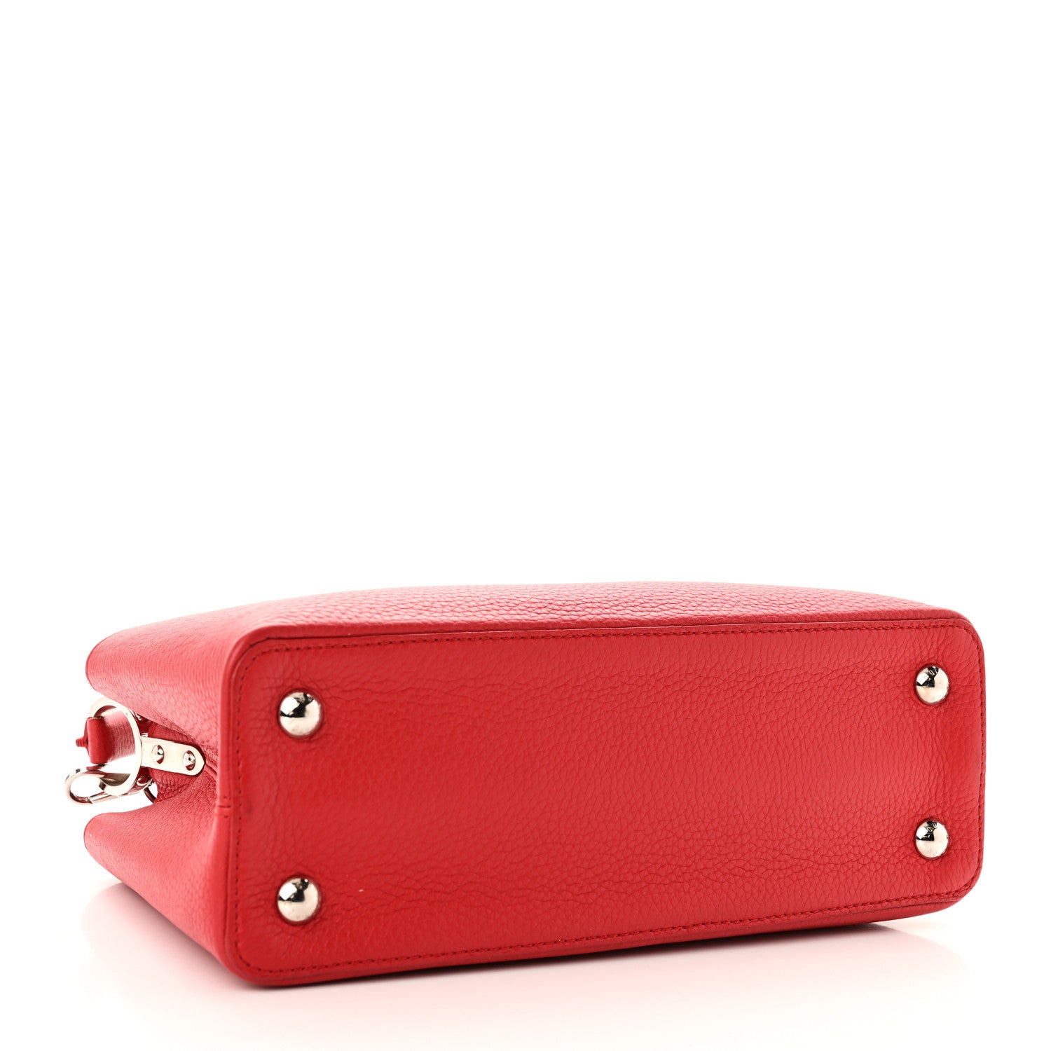 Louis Vuitton Taurillon Capucines PM Rubis 4 of 9