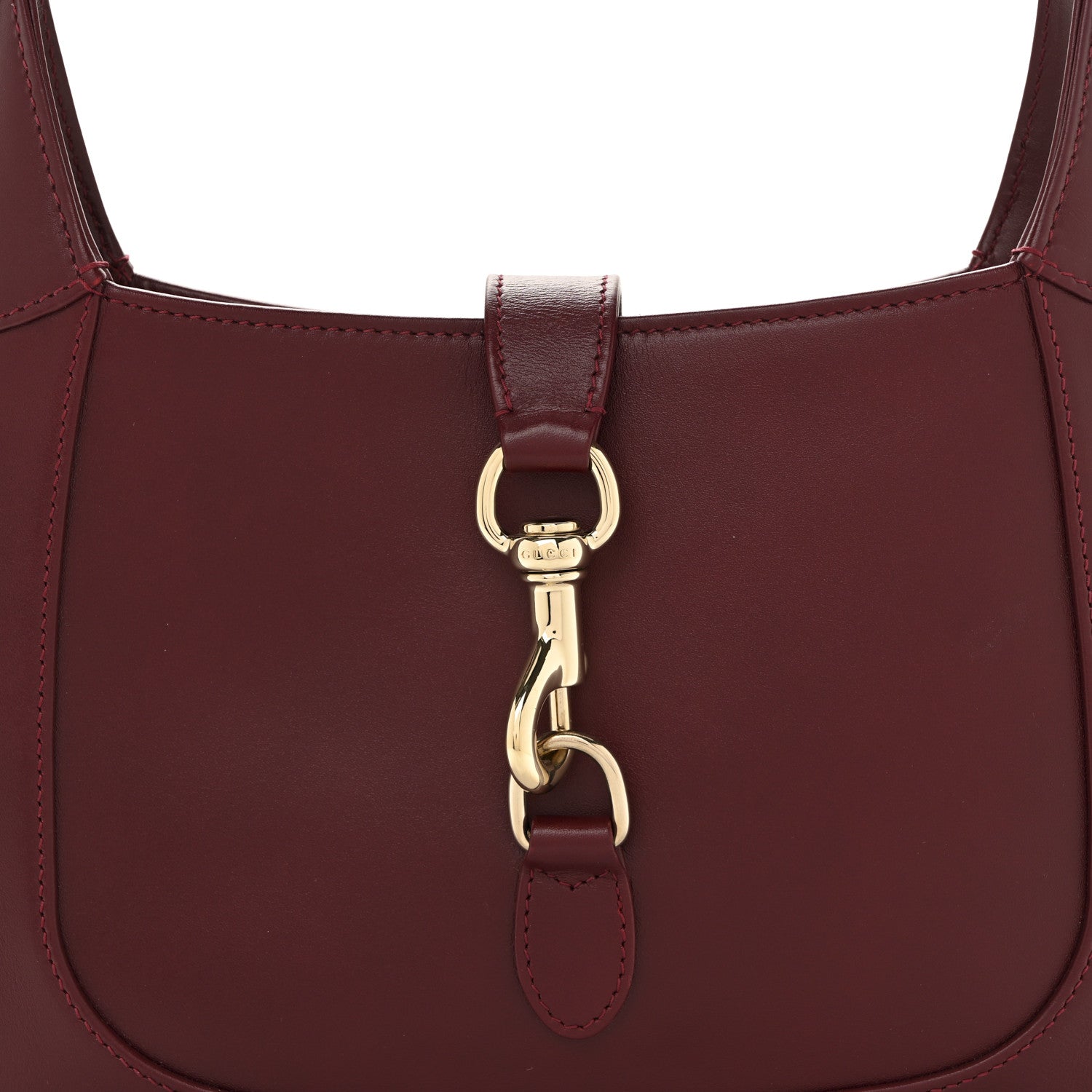 Gucci Calfskin Small Jackie Shoulder Bag Rosso Ancora 8 of 11