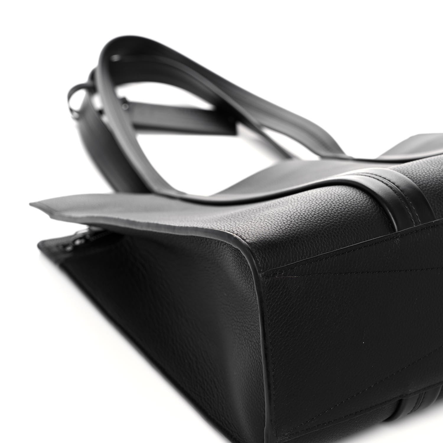 Louis Vuitton Grained Calfskin LV Aerogram Tote Black 11 of 12