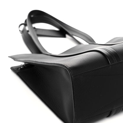 Louis Vuitton Grained Calfskin LV Aerogram Tote Black 11 of 12