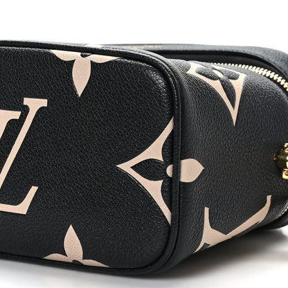 Louis Vuitton Empreinte Monogram Giant Vanity PM Black Beige 8 of 8
