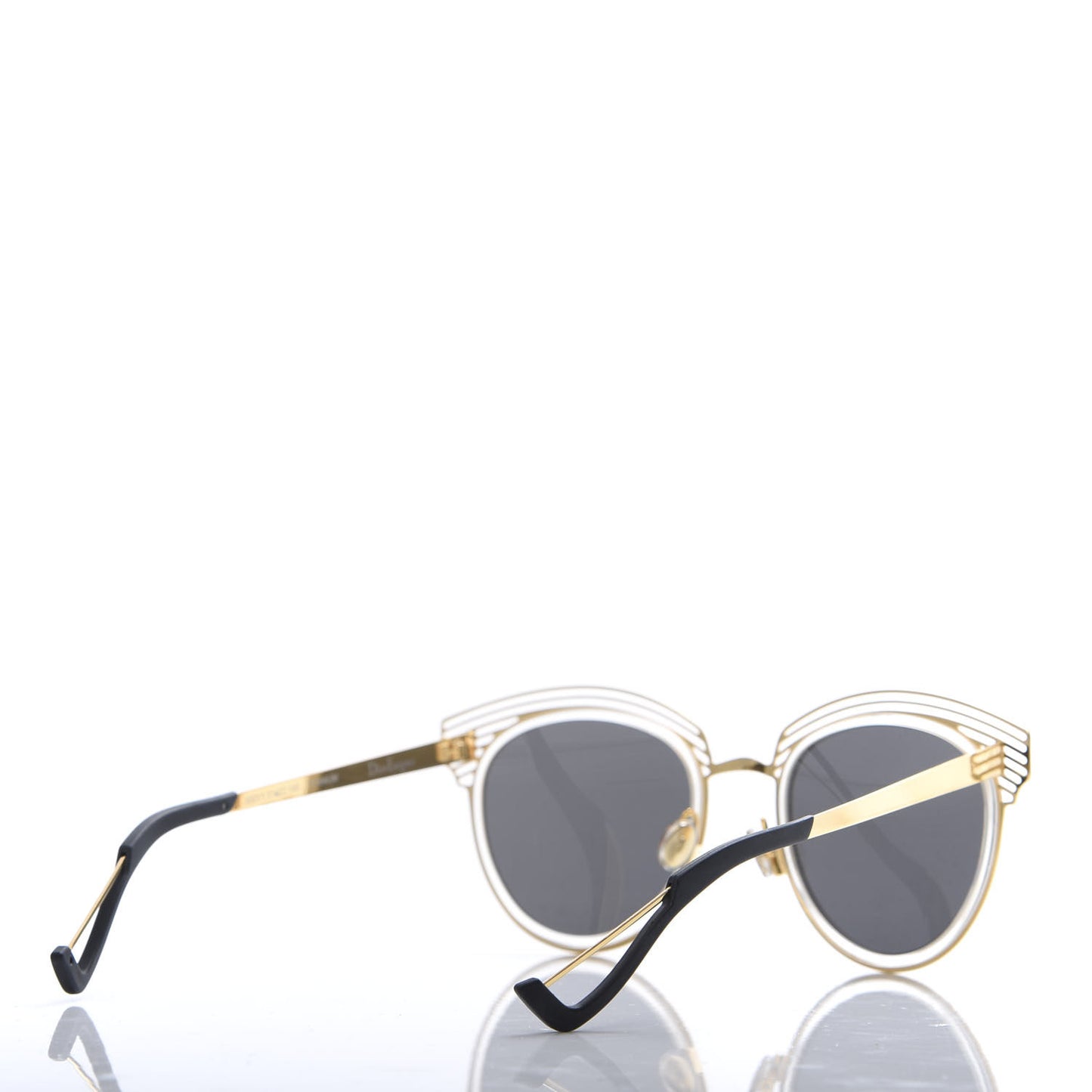 Acetate Enigme Sunglasses Gold