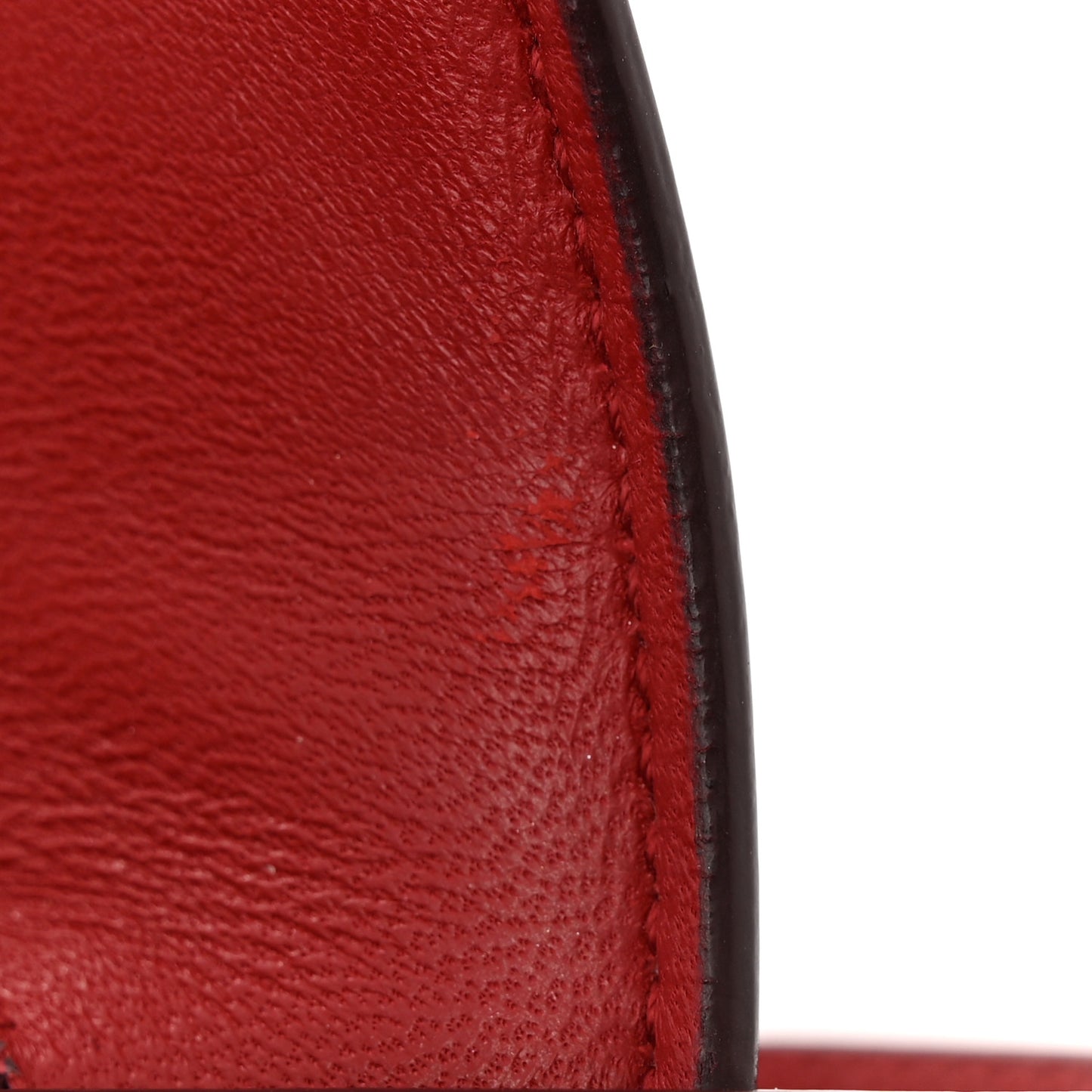 Smooth Calfskin Small Classic Box Flap Bag Red