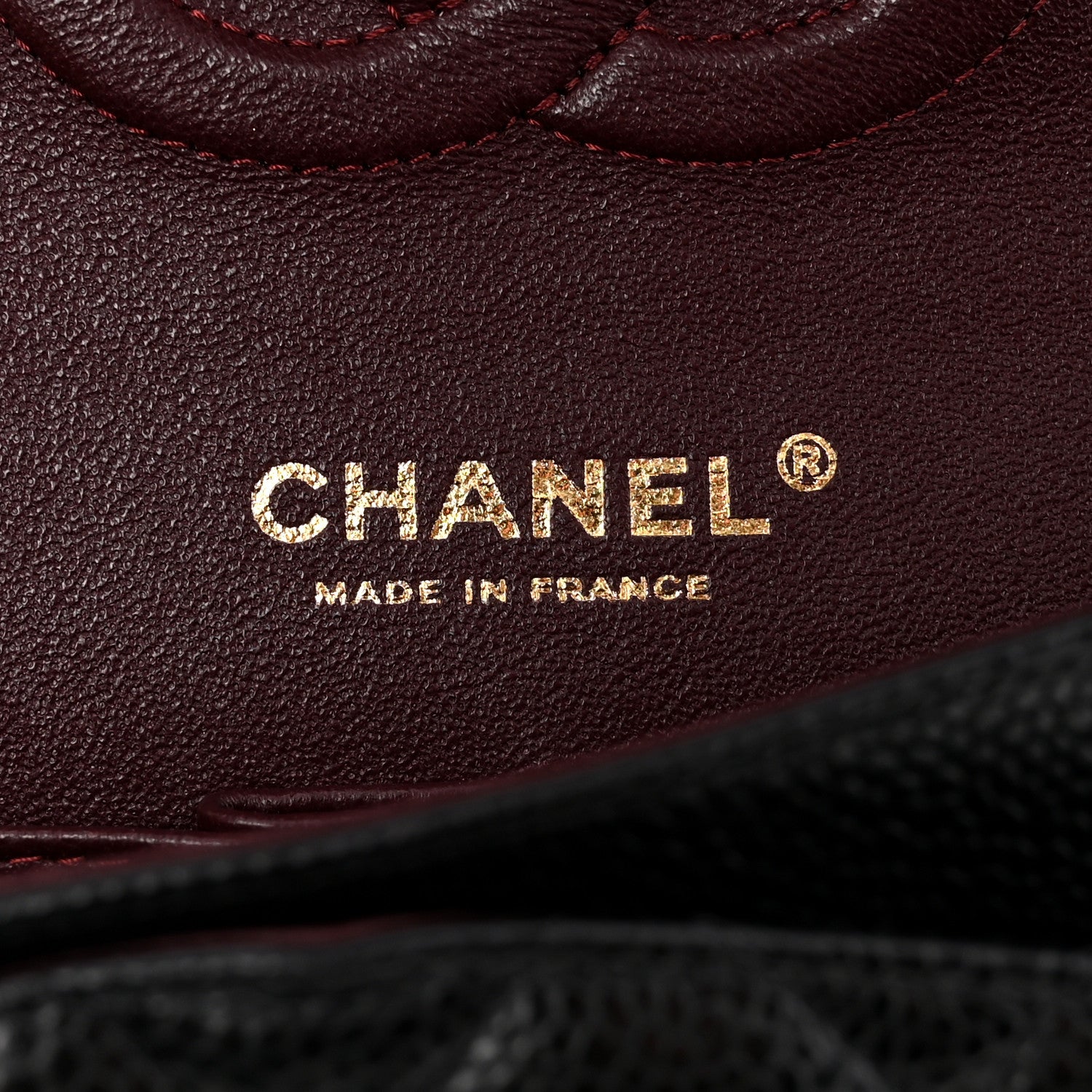 Chanel Caviar Quilted Medium Double Flap Black 6 of 12