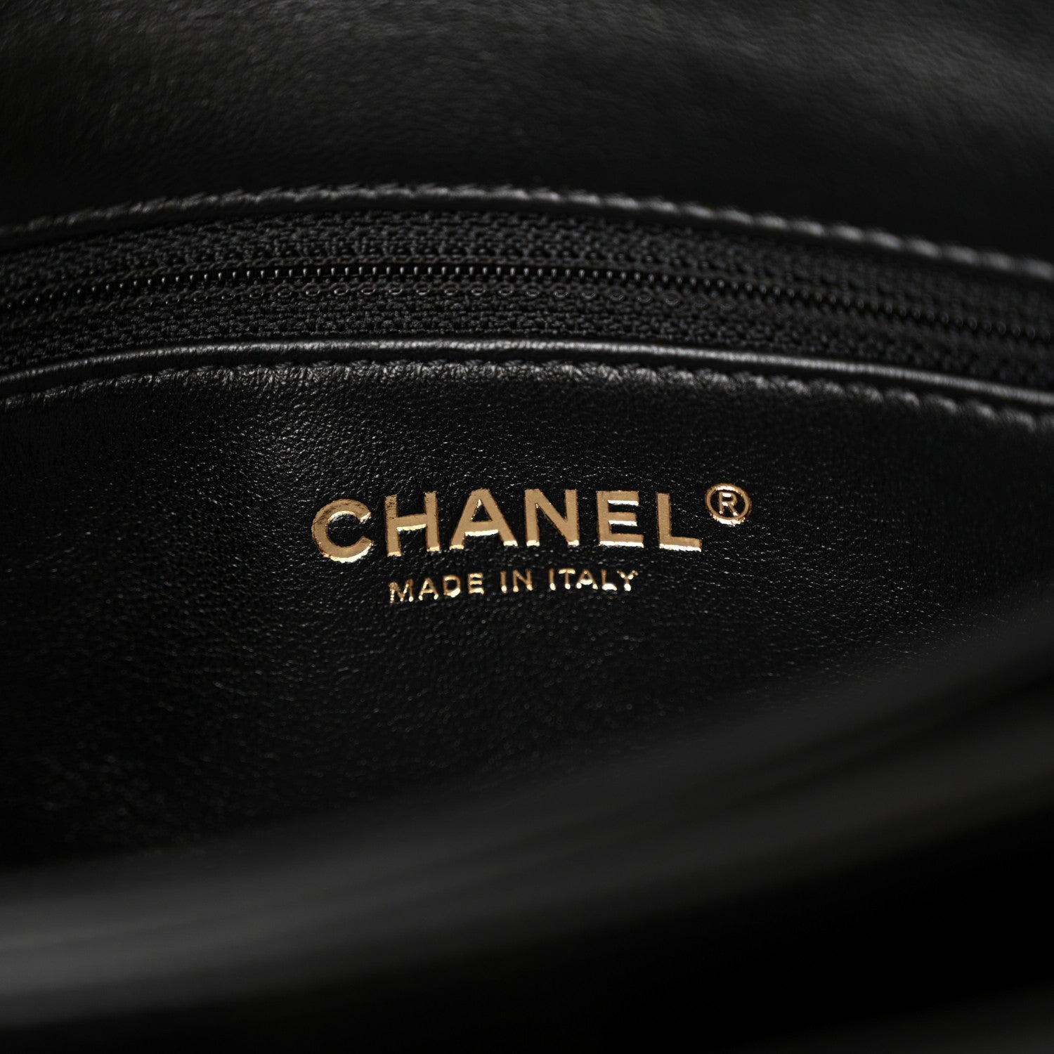 Chanel Lambskin Quilted On And On Small Chain Flap Black 6 of 11