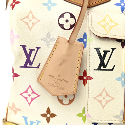 Louis Vuitton Monogram Multicolor Speedy 30 White 9 of 10