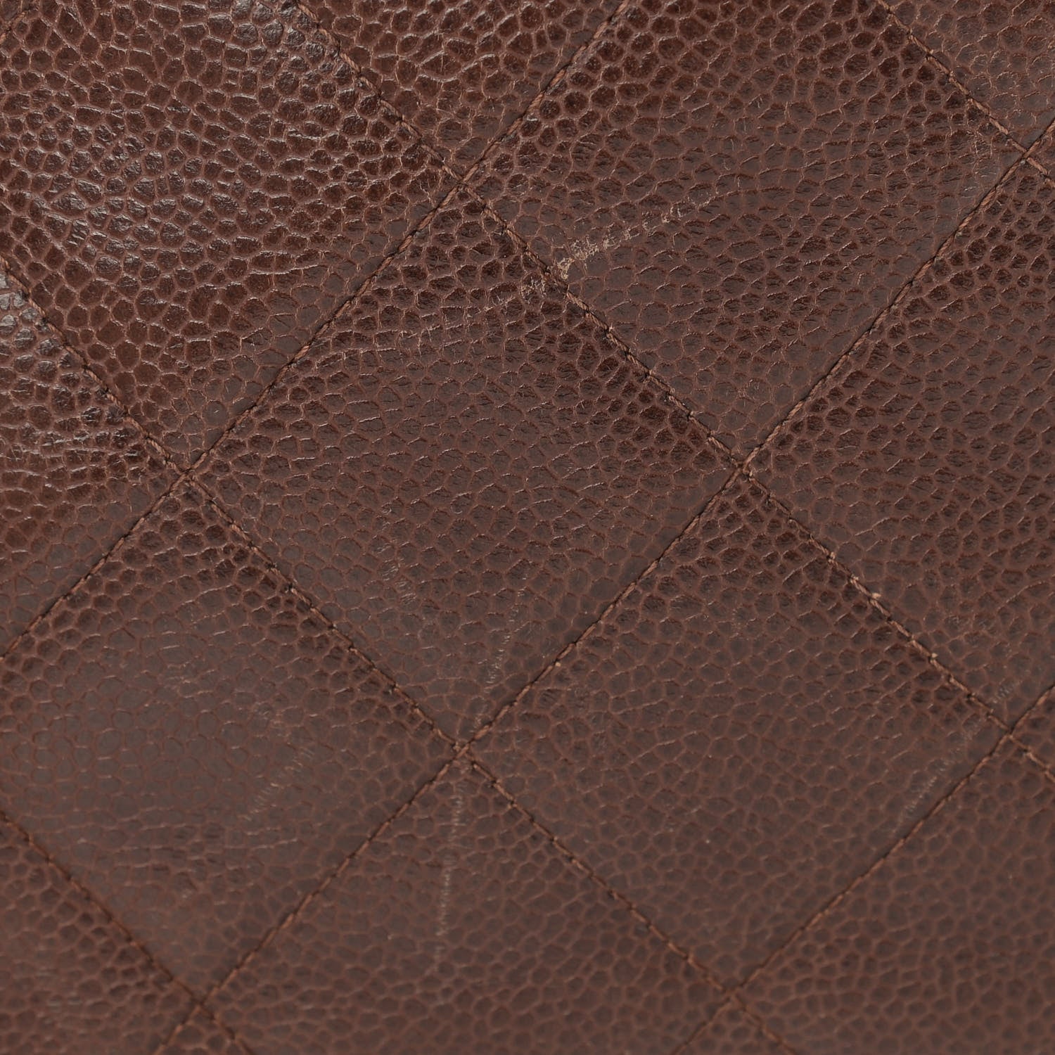 Chanel Caviar Quilted Camera Case Brown 12 of 25